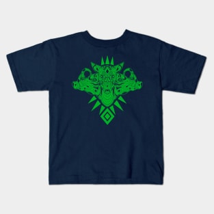 Babirusa- green Kids T-Shirt